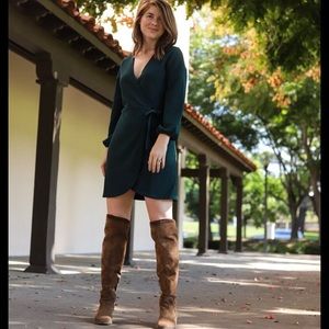 Madewell Long Sleeve Wrap Dress